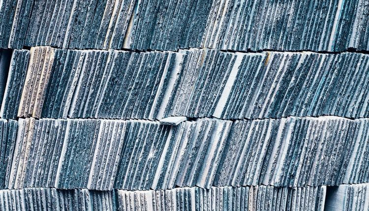 What does asbestos tile look like?